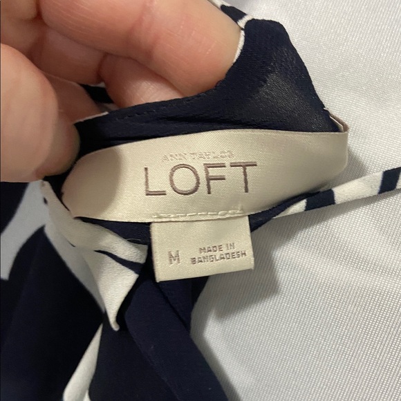 Loft palm tropical print blouse - Picture 5 of 5